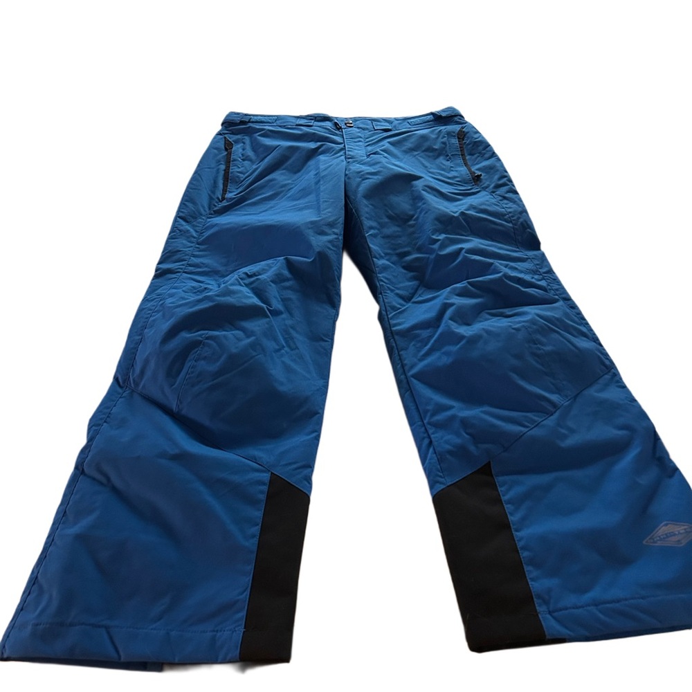 Columbia Omni-Tech Waterproof Snow Ski Pants Blue Men’s Large Seam Sealed
